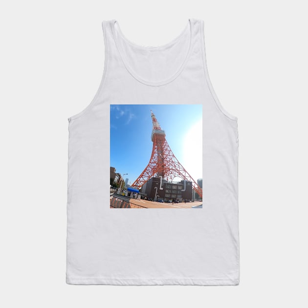 Tokyo Tower Tank Top by tokyopaul360